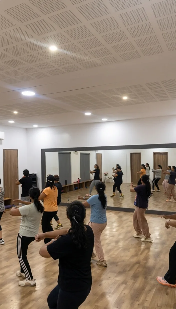 Zumba class at Denara The Studio Erode